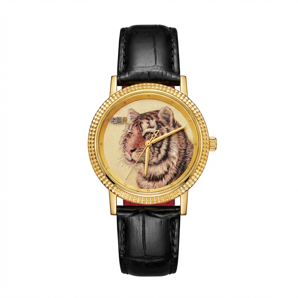 CLASSIC Master Zodiac 国韵贺岁·生肖腕表 — Dragon & Phoenix Pure Gold Ladies' Watch (C-JQL102021729)