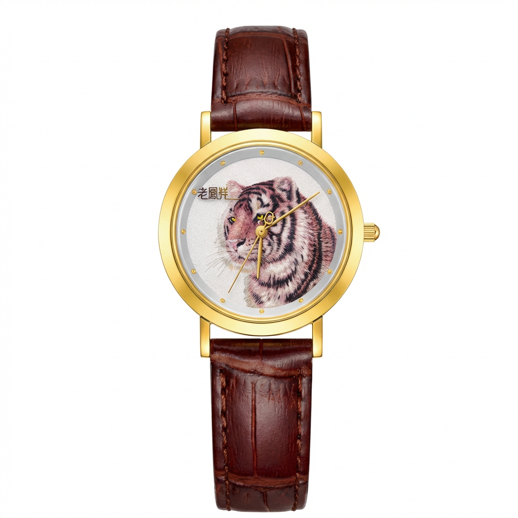 CLASSIC Master Zodiac 国韵贺岁·生肖腕表 — Dragon & Phoenix Pure Gold Ladies' Watch (C-JQL101021832)